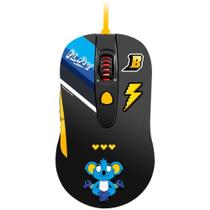 Mouse Gamer Redragon Cerberus, RGB, 7200DPI, Ambidestro, 5 Botões, USB, Estampa Brancoala - B703