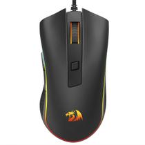 Mouse Gamer Redragon Cobra Cypher Lite RGB 12800 DPI 6 Botões Sensor Sunplus M611-RGB Cabo Paracord