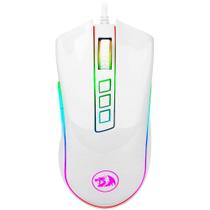 Mouse Gamer Redragon Cobra - RGB com Fio M711W - Branco
