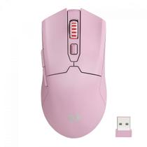 Mouse Gamer Redragon FYZU Pro, Wireless, Bluetooth, 26000 DPI, 6 Botões Programáveis, Rosa