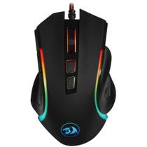 Mouse gamer redragon griffin chroma rgb - m607 preto
