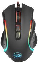 Mouse Gamer Redragon Griffin M607 com Fio Preto/Vermelho