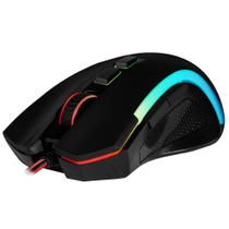 Mouse Gamer Redragon Griffin RGB 7200 DPI Com Fio USB Preto