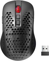 Mouse Gamer Redragon Hana Rgb Preto Sensor Paw3104 7200 Dpi Preto