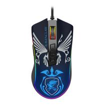 Mouse Gamer Redragon Harry Potter Cobra RGB Ravenclaw Preto e Azul