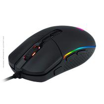 Mouse Gamer Redragon Invader M719, RGB, 10000 DPI, 7 Botões, Preto - M719-RGB