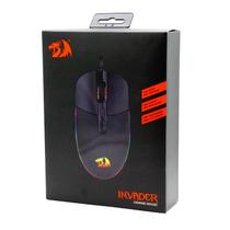 Mouse Gamer Redragon Invader M719-RGB / 10000 Dpi - Preto