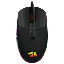 Mouse Gamer Redragon Invader M719-RGB com Fio Preto