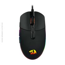 Mouse Gamer Redragon Invader, RGB, 10000 DPI, 7 Botões, Preto - M719-RGB