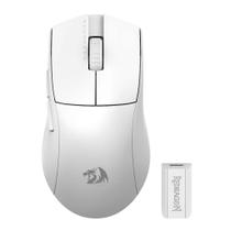 Mouse Gamer Redragon King 4K Pro, Wireless, Bluetooth, 26000 DPI, 7 Botões, Branco Mouse Gamer Redragon King 4K Pro, Wireless, Bluetooth, 26000 DPI, 7 Botões, Branco