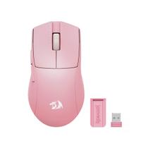 Mouse Gamer Redragon King Pro Sem Fio Rosa M916P-PRO-1K