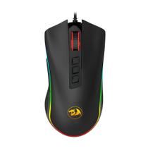 Mouse Gamer Redragon M711 - Cobra - RGB - Preto