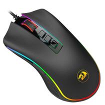 Mouse Gamer Redragon M711RGB Cobra USB RGB - Preto