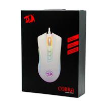 Mouse Gamer Redragon M711W Cobra / 10000 Dpi - Branco Mouse Gamer Redragon M711W Cobra / 10000 Dpi - Branco