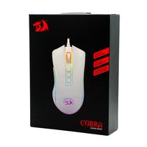 Mouse Gamer Redragon M711W Cobra / 10000 Dpi - Branco