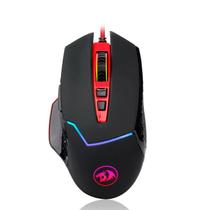 Mouse Gamer Redragon M907RGB Inspirit 2 / USB / 144000 Dpi - Preto Mouse Gamer Redragon M907RGB Inspirit 2 / USB / 144000 Dpi - Preto