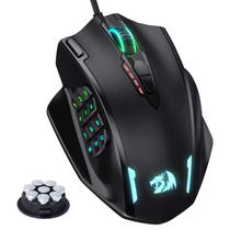 Mouse Gamer Redragon M908 Impact RGB - 12.400 DPI