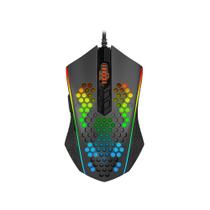 Mouse Gamer Redragon Memeanlion Honeycomb RGB Preto M809-K
