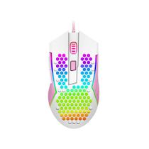 Mouse Gamer Redragon Reaping Elite Lollipop Branco Rosa Rgb Mouse Gamer Redragon Reaping Elite Lollipop Branco Rosa Rgb
