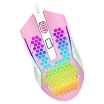 Mouse Gamer Redragon Reaping Elite Rgb Rosa Branco M987PW-P Mouse Gamer Redragon Reaping Elite Rgb Rosa Branco M987PW-P