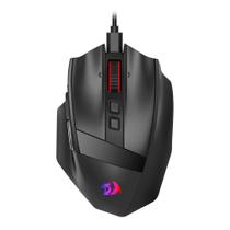 Mouse Gamer Redragon Rind, RGB, Sensor PAW3333, 16000 DPI, 10 Botões Programáveis, USB, Preto - M813-RGB