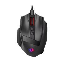 Mouse gamer redragon rind, rgb, usb, 16000dpi, 10 botões, black - m813-rgb