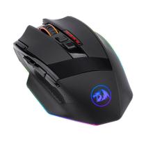 Mouse Gamer Redragon Sniper Pro, LED RGB, 16000DPI, 9 Botões Customizáveis, USB, Preto - M801P-RGB