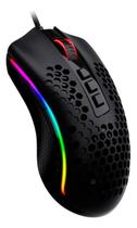 Mouse Gamer Redragon Storm M808 Rgb 12400 Dpi Usb - Preto Cor:Preto