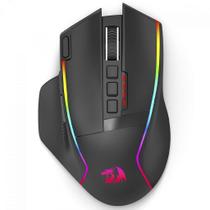 Mouse Gamer Redragon Swain, Wireless, 16.000 DPI, RGB, 9 Botões Programáveis, Preto