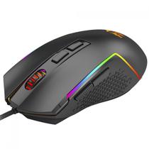Mouse Gamer Redragon Trident Lite, RGB, 8000 DPI, 7 Botões, Sensor PAW3104, Preto, M613-RGB Mouse Gamer Redragon Trident Lite, RGB, 8000 DPI, 7 Botões, Sensor PAW3104, Preto, M613-RGB