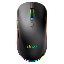 Mouse Gamer RGB 12800DPI Com Fio USB2.0 Preto GMO3000 Dazz