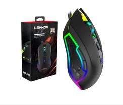 Mouse Gamer Rgb 2400 Dpi GT-M10 Jogos Pc Notebook Iluminado