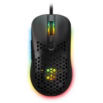 Mouse Gamer RGB 7 Botões 7200 DPI SOFT PRO 1619B R8