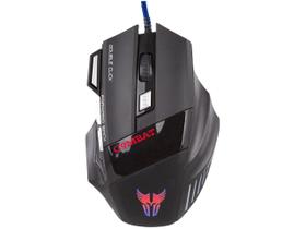 Mouse Gamer RGB Argom Óptico 3200DPI 7 Botões - Combat ARG-MS-2042BK