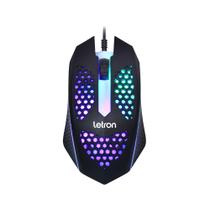 Mouse Gamer Rgb C/ 3 Botões Até 1000 Dpis Comb M1613 Letron