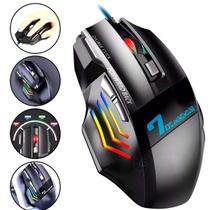 Mouse Gamer RGB Com Design Ergonômico