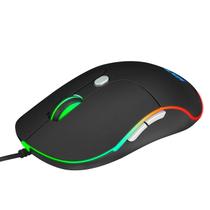 Mouse Gamer RGB com Fio USB - 3200 DPI Ajustável