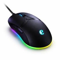 Mouse Gamer RGB com Fio USB NoirPulse X 3200 DPI Ajustável 7 Cores LED Ergonômico para PC e Notebook Windows Mac