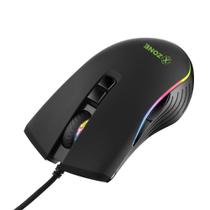 Mouse Gamer RGB LED Programável 4800DPI XZone GMF-01 - X-Zone