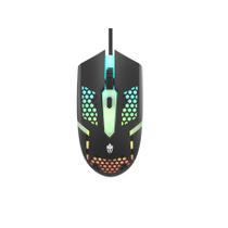 Mouse gamer rgb led starter eg112 evolut colmeia 1600dpi