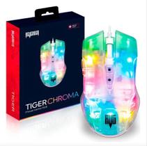 Mouse Gamer RGB Tiger Chroma Transparente REVENGER