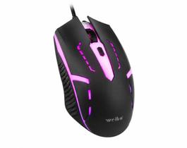 Mouse Gamer RGB Weibo M39 USB com DPI Ajustável e Design Ergonômico