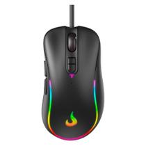 Mouse Gamer Rise Mode G2 Black RGB, 6400 DPI, 7 Botões, Preto - RM-MG-02-FB Mouse Gamer Rise Mode G2 Black RGB, 6400 DPI, 7 Botões, Preto - RM-MG-02-FB