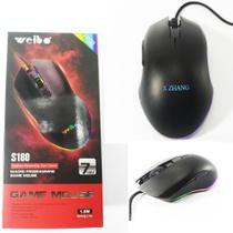 Mouse Gamer s180 RGB Alta Velocidade e Precisão de 800 a 3200 DPI