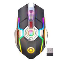 Mouse Gamer Sem Fio A5 - Ergonômico, RGB e Backlit