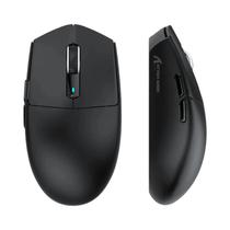 Mouse Gamer Sem Fio Attack Shark G3 12000DPI 3 Modos BT 24G Tipo-C Para PC Laptop Tablet