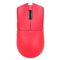 Mouse Gamer sem Fio Attack Shark X11 com Base de Carregamento Magnético RGB, Tri-Mode, 22.000 DPI, Sensor Óptico PAW3311, 5 Botões - Vermelho