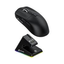Mouse Gamer Sem Fio Ergonômico Ultra-Leve RGB Attack Shark X11 X6 X3 R1 Tri-Mode 26000 DPI