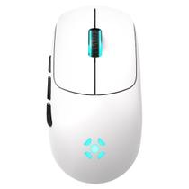 Mouse Gamer Sem Fio Fortrek Rogue - 2.4GHz - 16.000dpi - Sensor PixArt 3311 - RGB - Branco - 85031