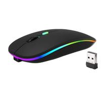 Mouse Gamer Sem Fio Led Rgb Recarregável Mouse Gamer Sem Fio Led Rgb Recarregável